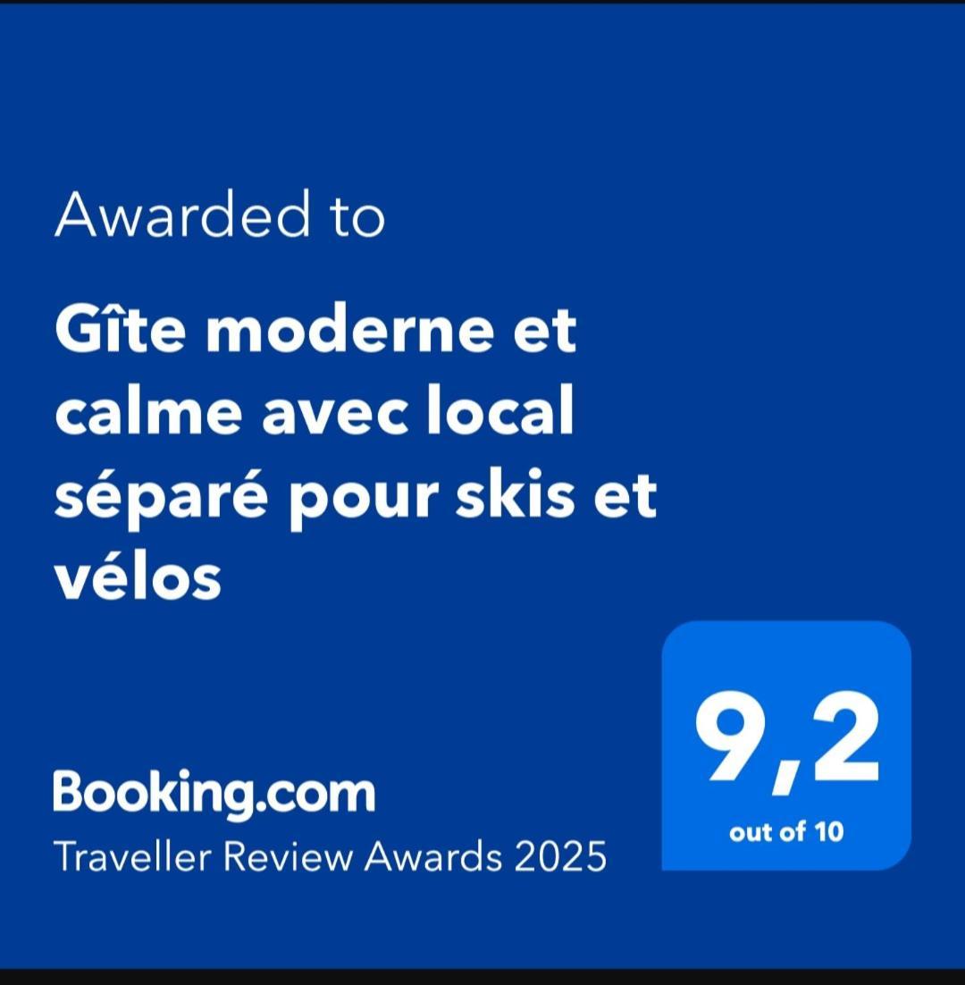 Gite Moderne Et Calme Avec Local Separe Pour Skis Et Velos Cornimont Ngoại thất bức ảnh